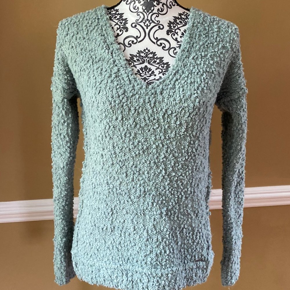 Abercrombie Womens Boucle Slouchy Sweater, Mint XS
